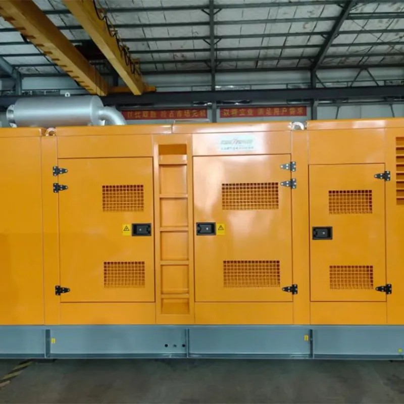 250 kW бесшумная генераторная установка на природном газе