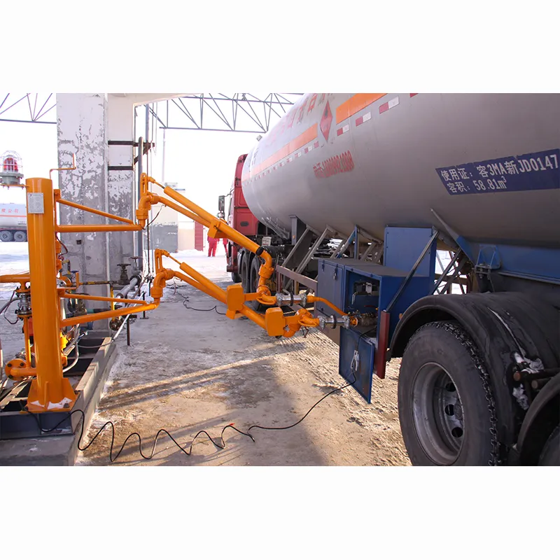 Скид-модуль дозированной погрузки сжиженного газа в автомобильные цистерны