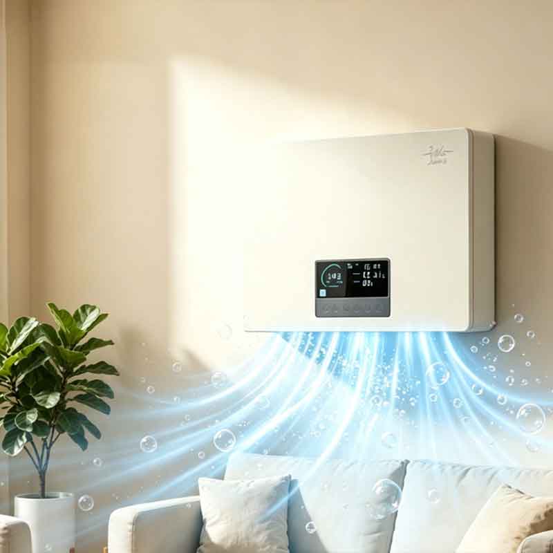 SR-B800DBY Настенный кислородогенерирующий обеззараживатель-очиститель воздуха 20 л