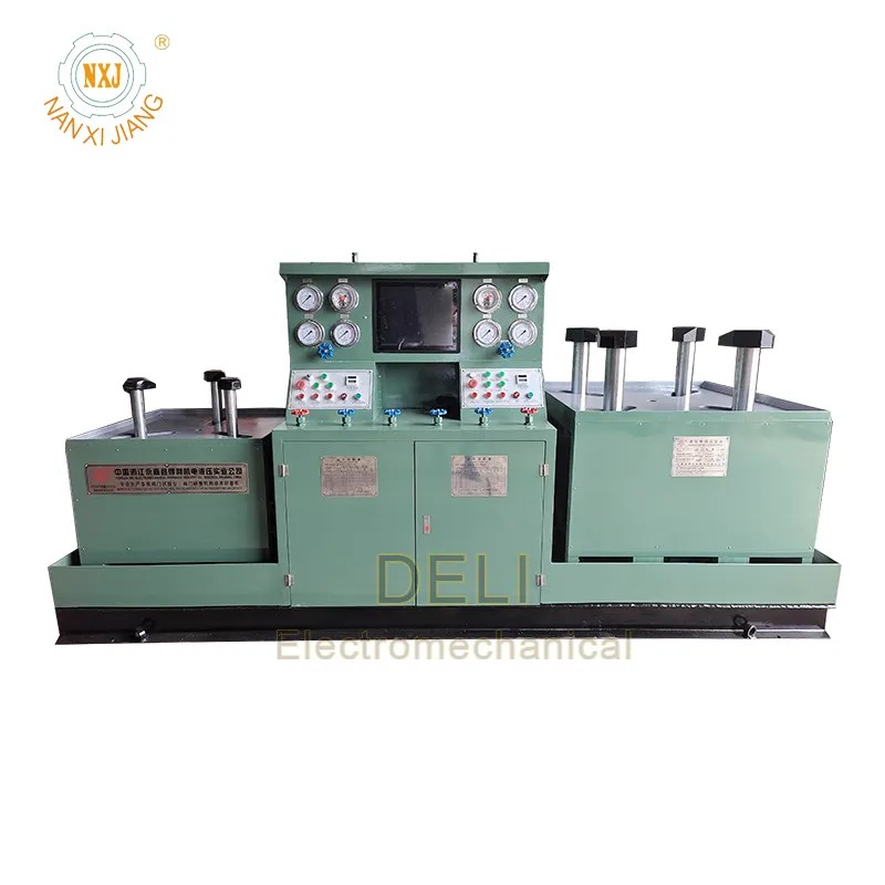Гидравлический стенд для испытания поворотных дисковых затворов серии YFS-DL