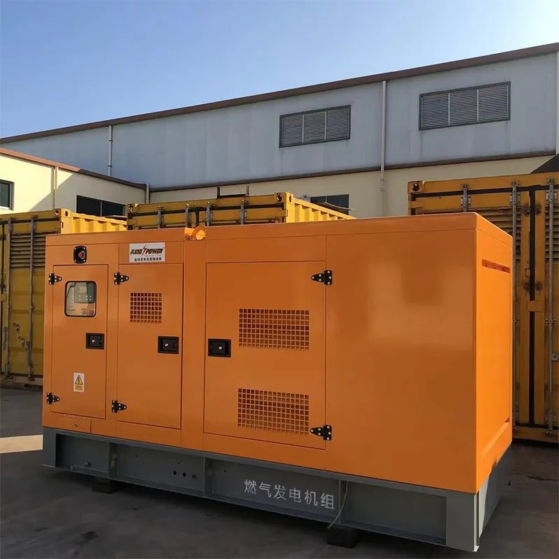 100 kW бесшумная генераторная установка на природном газе